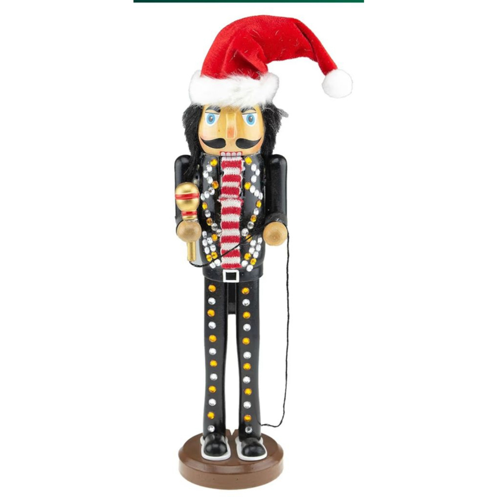TrimMerry Nutcracker 14" Rock Singer